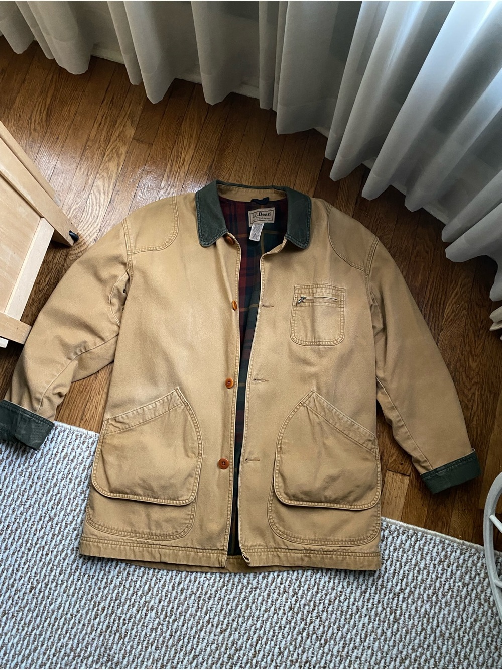 LL BEAN chore jacket